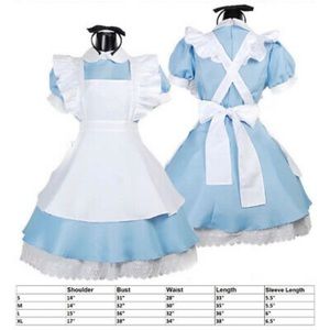 Alice Cosplay Costume NWOT